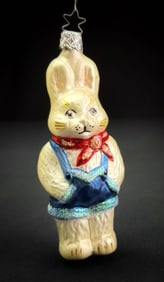 Inge Glas West Germany Bunny Ornament