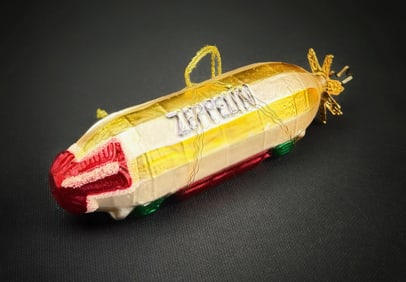 Inge Glas West Germany Zeppelin Ornament