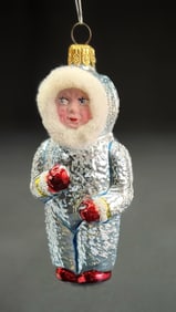 Christopher Radko Glass Skier Ornament
