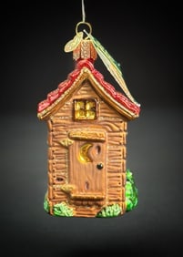 Old World Christmas Outhouse Ornament