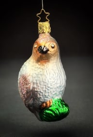 Inge Glas West Germany Partridge Ornament