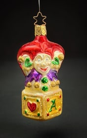 Christopher Radko Jester in Box Ornament