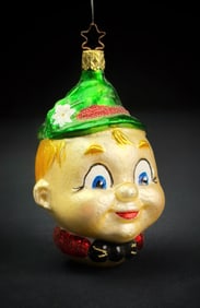 Inge Glas West Germany Tyrolean Boy Ornament