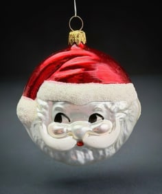 Inge Glas West Germany Santa Claus Ornament
