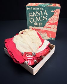 Vintage Ben Cooper Santa Claus Suit