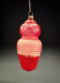 Antique German Glass Figural Ornament