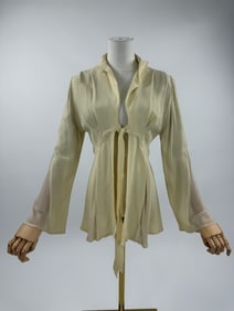 Vintage 1970s Ossie Clark for Radley Crepe Jacket