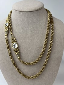 Givenchy French Costume Jewelry Necklace