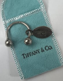 Vintage Tiffany & Co Sterling Silver Key Ring