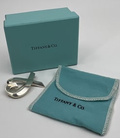 Vintage Tiffany & Co Sterling Silver Heart Brooch