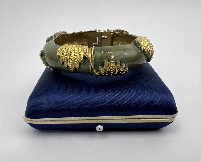 Vintage KJL Kenneth Jay Lane Enamel Bracelet (1 of 8)