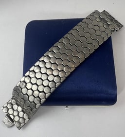 Vintage Trifari Alfred Philippe Honeycomb Bracelet