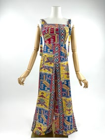 Vintage 1930s Southwest Print Overalls Sportswear