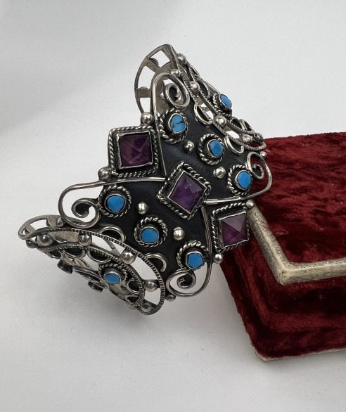 MATL M Regis Ricardo Salas Sterling Cuff Bracelet (1 of 10)