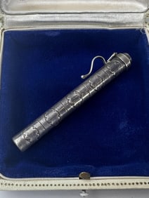 Vintage Sterling Chatelaine Sewing Needle Case