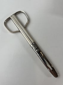 Art Deco Sterling Silver Handled Pair of Scissors