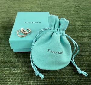 Vintage Tiffany & Co Sterling Pair of Earrings