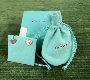 Vintage Tiffany & Co Sterling Pair of Earrings