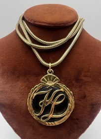 Vintage German Karl Lagerfeld Costume Necklace