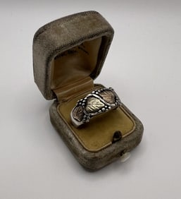 Estate Sterling 12kt Gold Black Hills Gold Ring