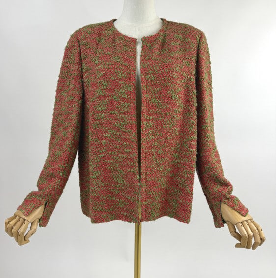 Vintage AW 1999 Chanel Tweed Blazer Jacket (1 of 9)