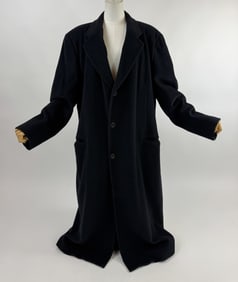 Vintage Giorgio Armani Angora Wool Lapel Coat