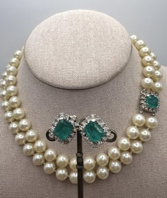 Vintage Costume Jewelry Demi Parure by Ciner