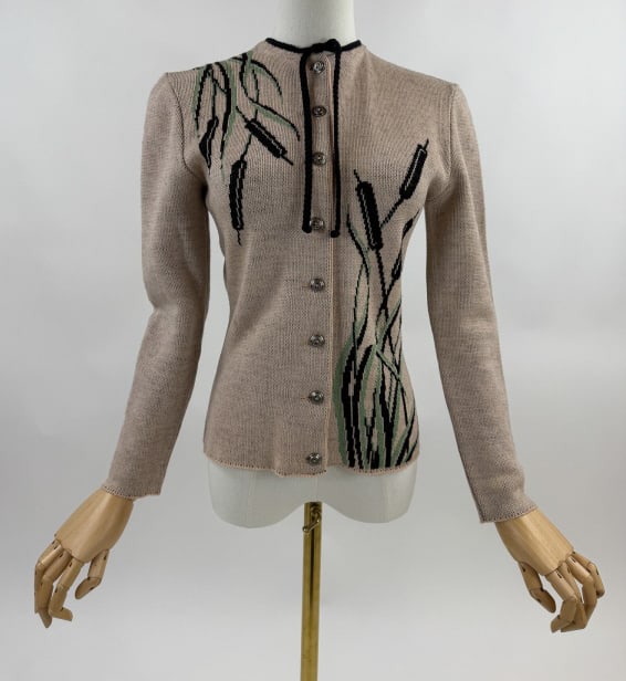 Vintage 1940s Catalina Knit Sweater Cardigan (1 of 9)