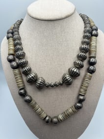 Vintage Native American Sterling Silver Necklaces