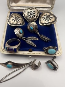 Estate Collection Native American Sterling Jewelry