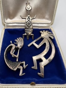 Estate Collection Native American Sterling Jewelry