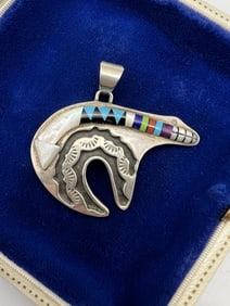 Mel Benally Native American Sterling Pendant