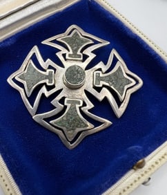 Miguel Melendez Vintage Sterling Maltese Cross