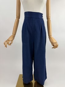 Vintage 1940s Sanforized Denim Side Zip Jeans