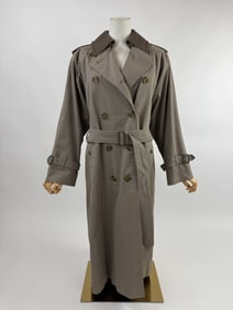 Vintage Burberry's Brown Lined Trench Coat
