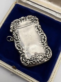 Antique Sterling Silver Vesta Chatelaine Pendant