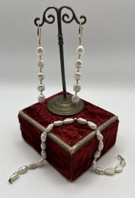 Estate 14kt Yellow Gold & Cultured Pearl Jewelry