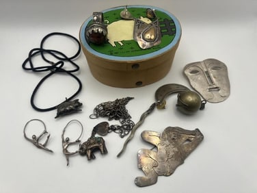 Collection of Vintage Sterling & Designer Jewelry