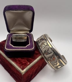 Estate Jewelry Lot of Sterling & Gold Jewelry