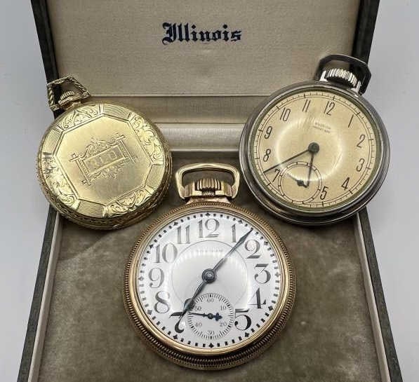 Antique & Vintage Gold Filled Pocket Watch Lot (1 of 10)