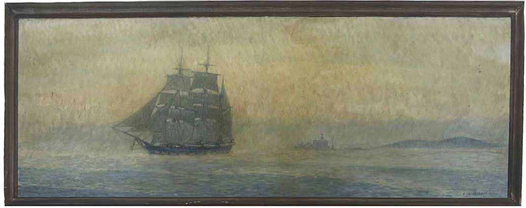 Clifford Warren Ashley Large Scale Oil Painting (1 of 20)