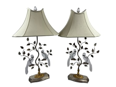 Pair of Figural Maison Bagues Style Table Lamps