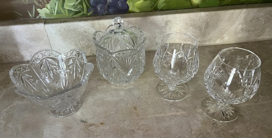 Irish Waterford Crystal Decor & Serving Pieces