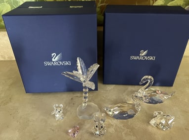 Collection Swarovski Crystal Decorative Figurines