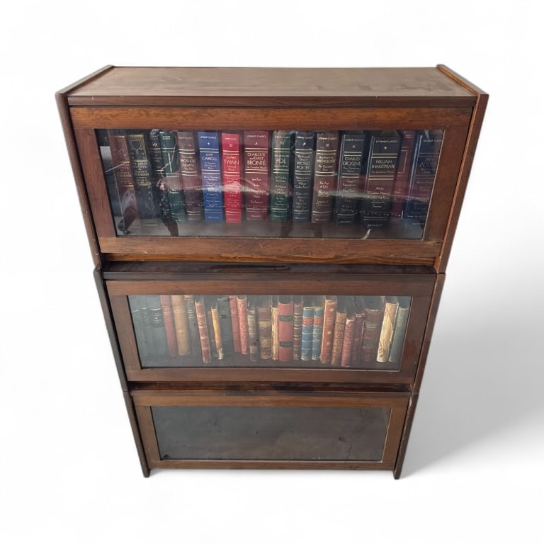 Vintage Mid Century Barrister Bookcase Display (1 of 6)