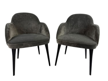 Pair of Contemporary Modern Italian Made Chairs