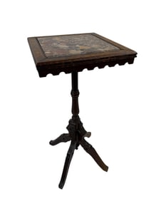 Antique 19th C Marble Top Victorian Display Stand