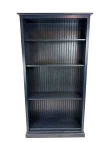 Custom Made Painted Birch Wood Bookcase