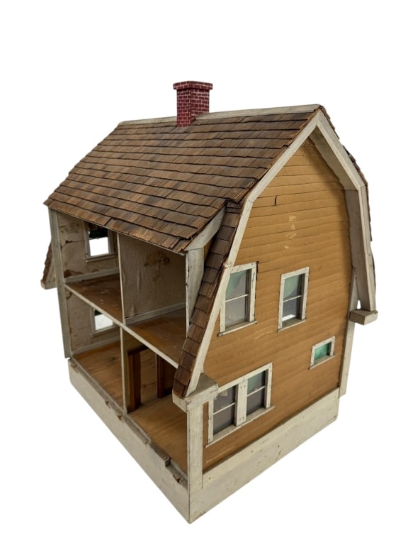 Antique C 1920s Dutch Colonial Style Dolls House (1 of 9)