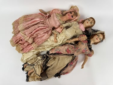 Collection Antique C 1920s Boudoir Art Deco Dolls